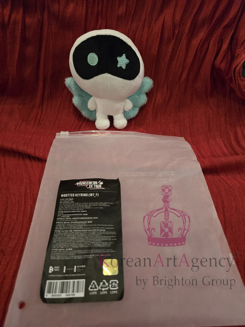 BTS Jin Wootteo Plush Keyring – RUNSEOKJIN EP. Tour “The Astronaut” | Includes FREE Jin Autograph