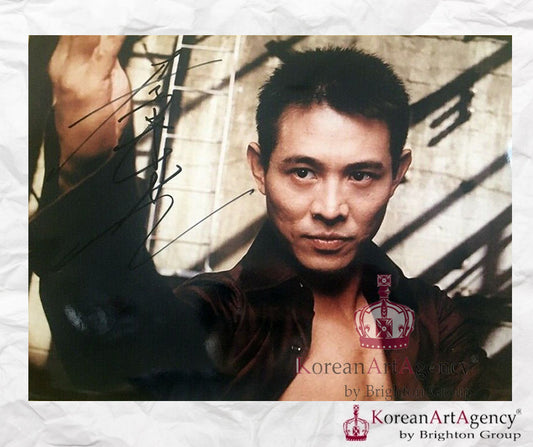 Jet Li 6inches Autograph