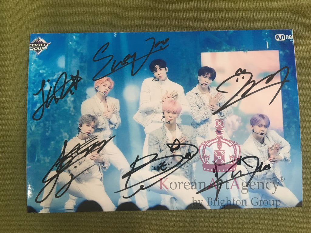 Astro Autograph Moon Bin Cha Eun Woo Rocky Yoo San-ha Jinjin MJ 6inches – Autographs