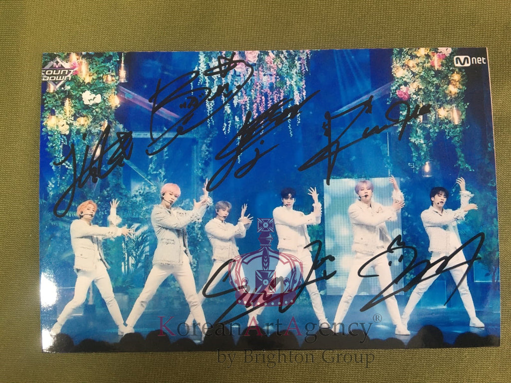 Astro Autograph Moon Bin Cha Eun Woo Rocky Yoo San-ha Jinjin MJ 6inches – Autographs