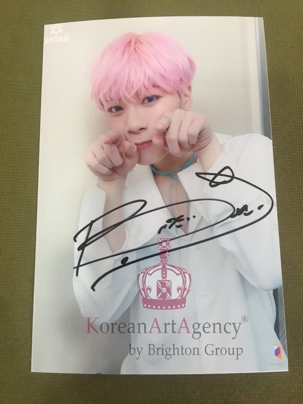 ASTRO Moon Bin 6inches Autograph – Autographs