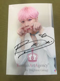 ASTRO Moon Bin 6-inch autograph signed by Korean pop star