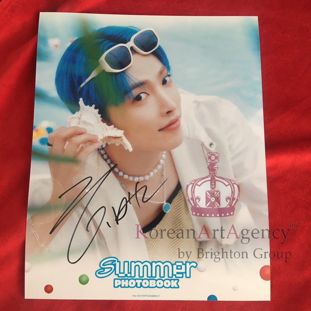 ATEEZ Hongjong Summer 2022 Autograph – Autographs