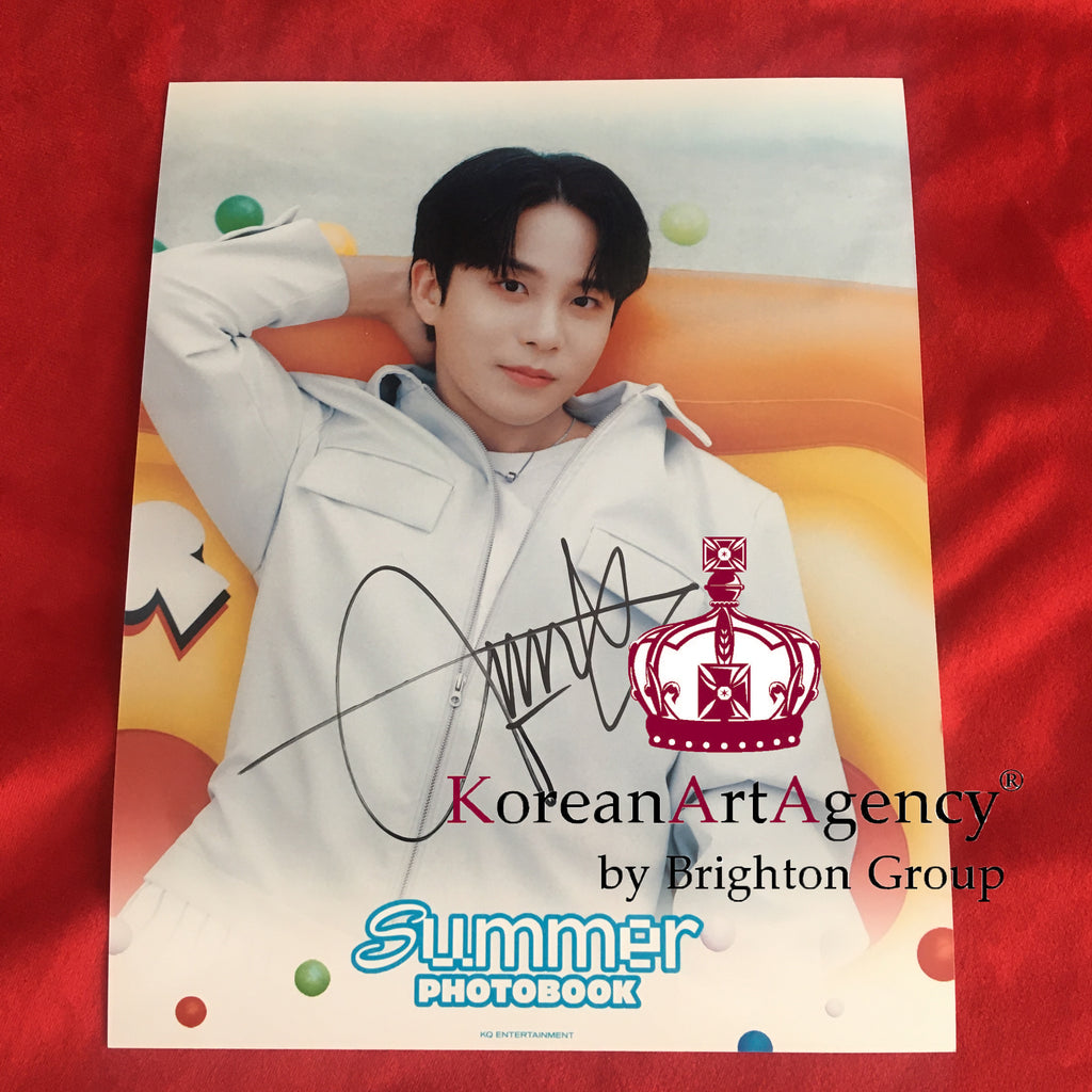 ATEEZ Jongho Summer 2022 Autograph – Autographs