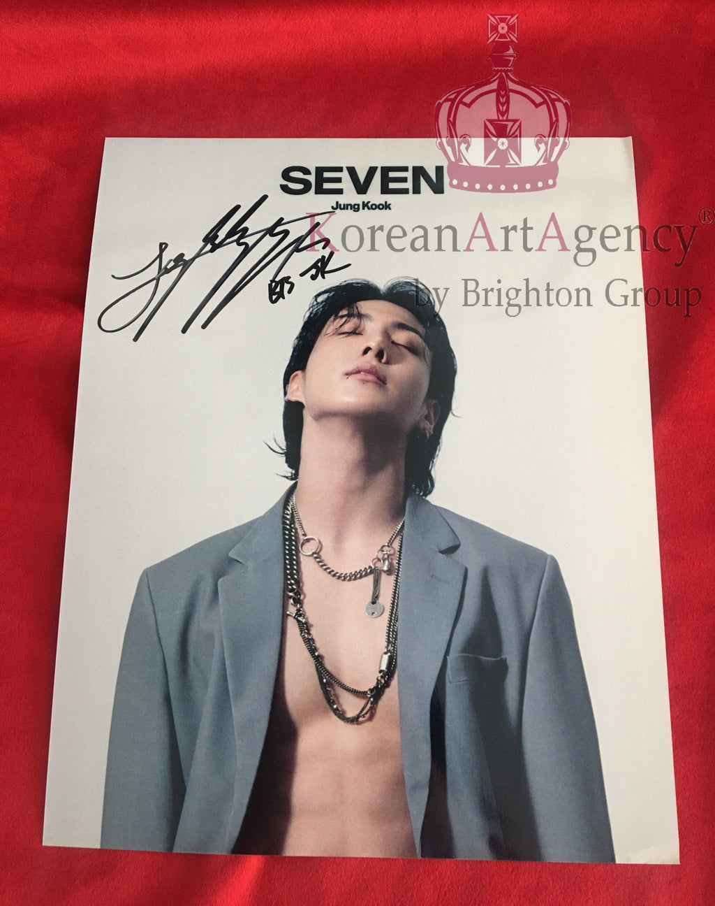 BTS Jungkook Seven Autograph 10inches – Film & Merchandise