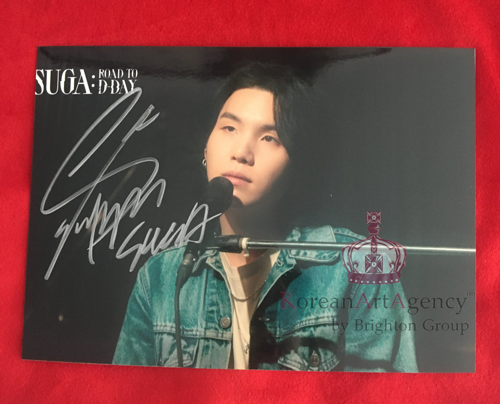 BTS Suga Autograph 7inches – Film & Merchandise