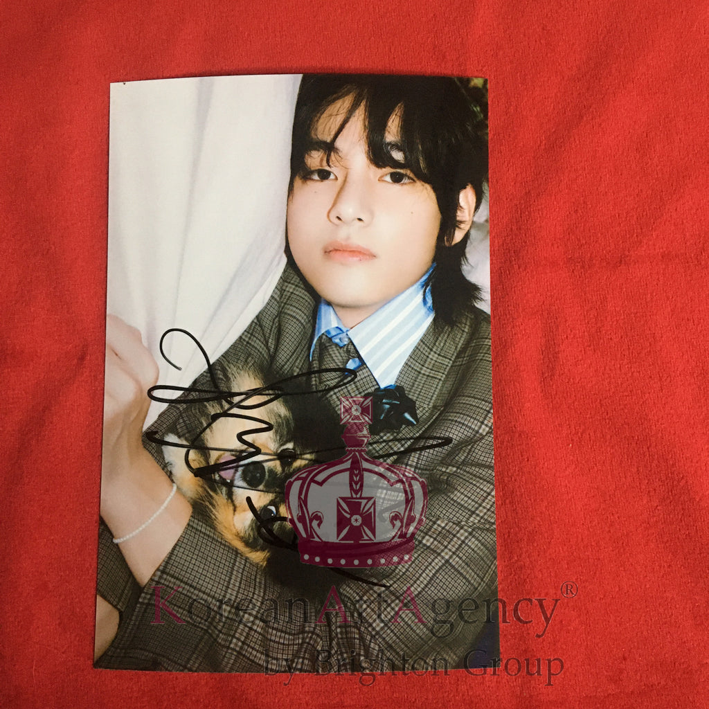 BTS V Kim Taehyung 2023 Layover 6inches Autograph – Autographs