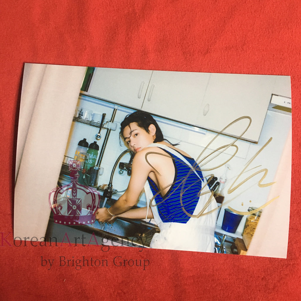 BTS V Kim Taehyung 2023 Layover 6inches Autograph – Autographs