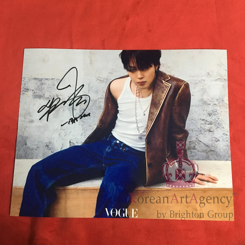 BTS Jimin 2023 10inches Autograph – Autographs