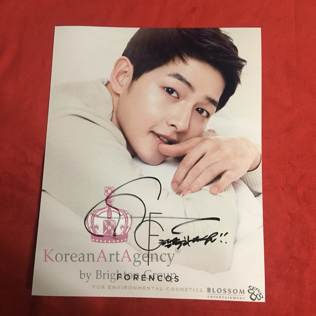 Song Joong Ki 2023 10inches Autograph – Autographs
