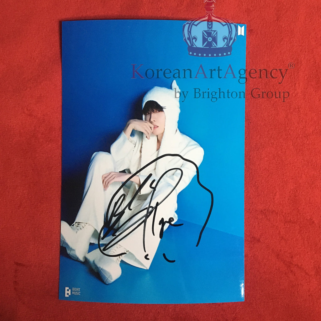 BTS J-Hope Jack in the Box 7inches Autograph – Autographs