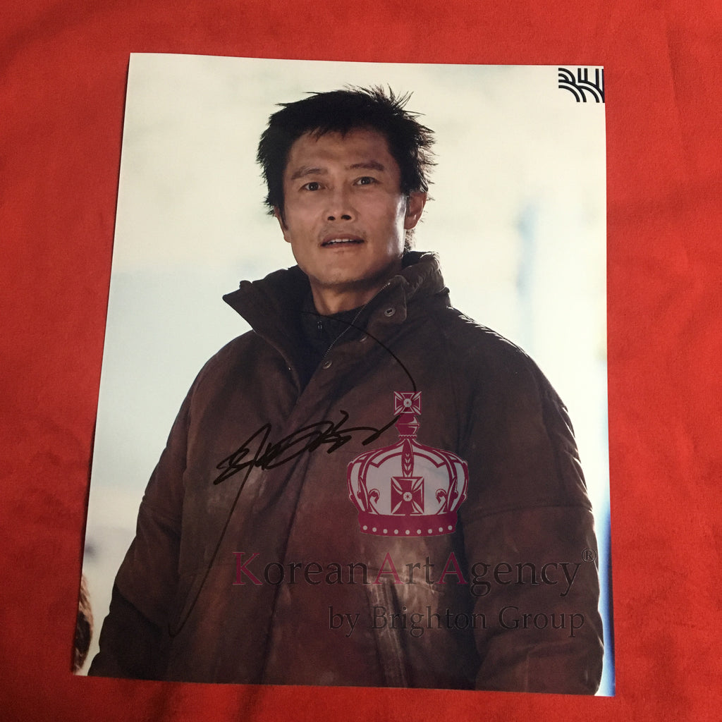 Lee Byung Hun Concrete Utopia 10inches Autograph – Autographs