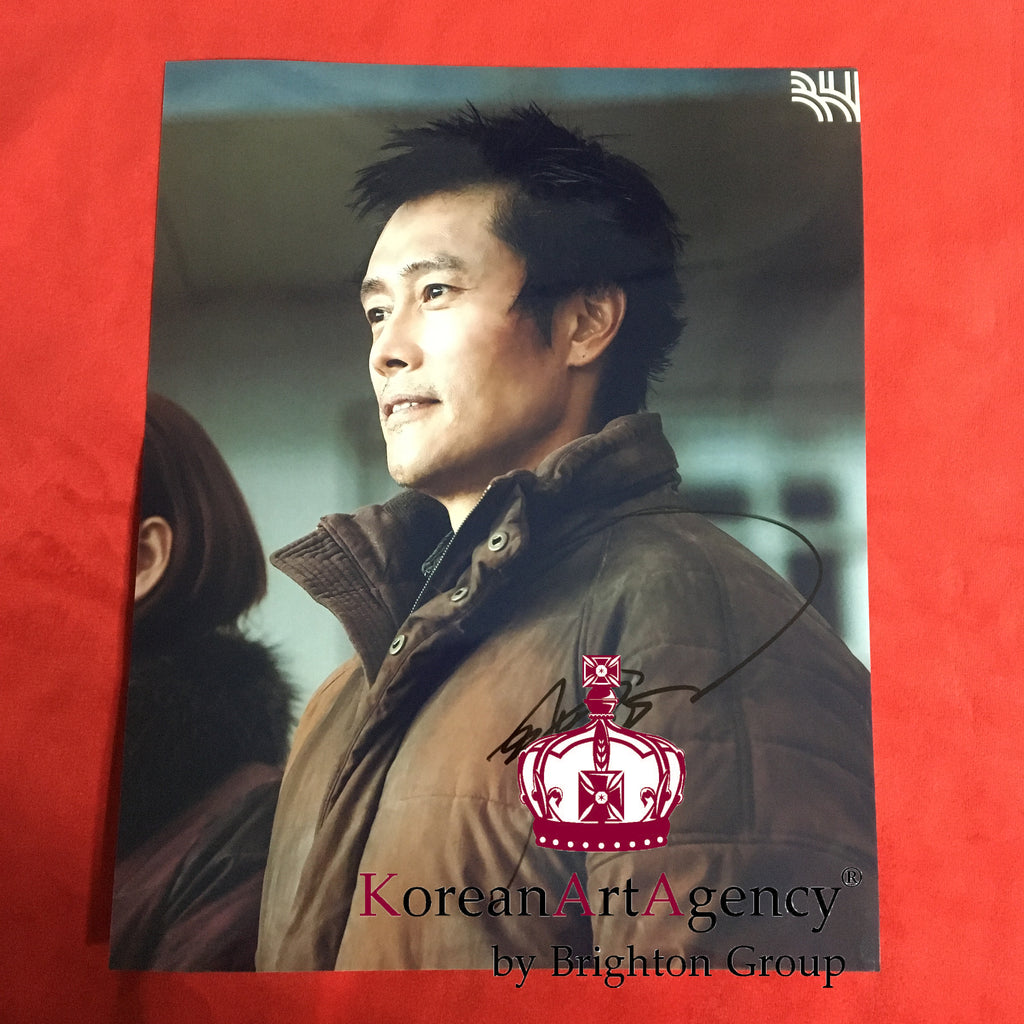 Lee Byung Hun Concrete Utopia 10inches Autograph – Autographs