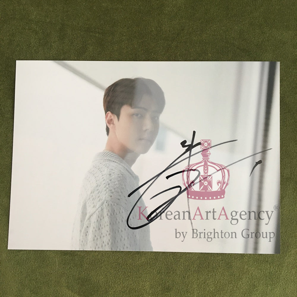 EXO Sehun 7inches Autograph – Autographs