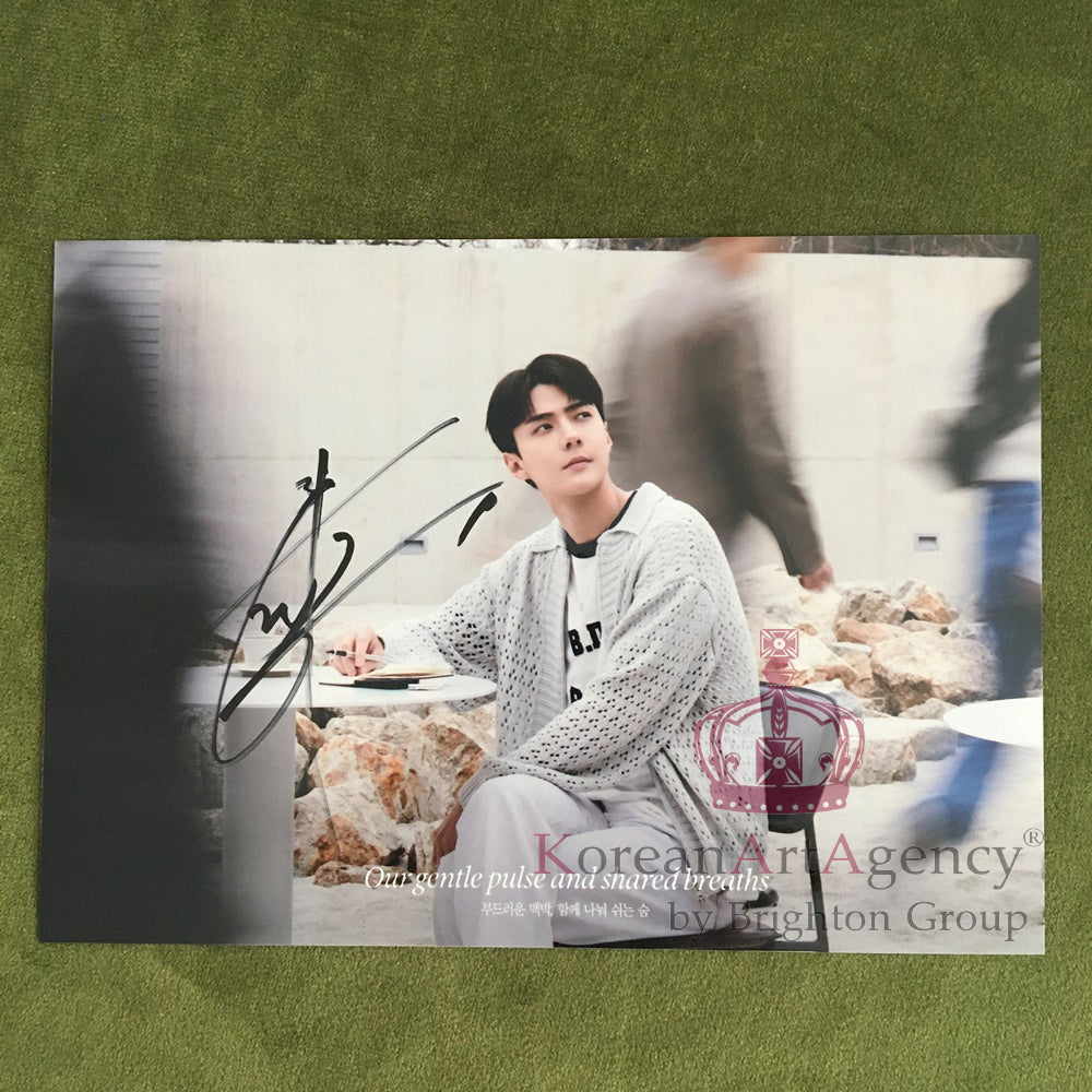 EXO Sehun 7inches Autograph – Autographs