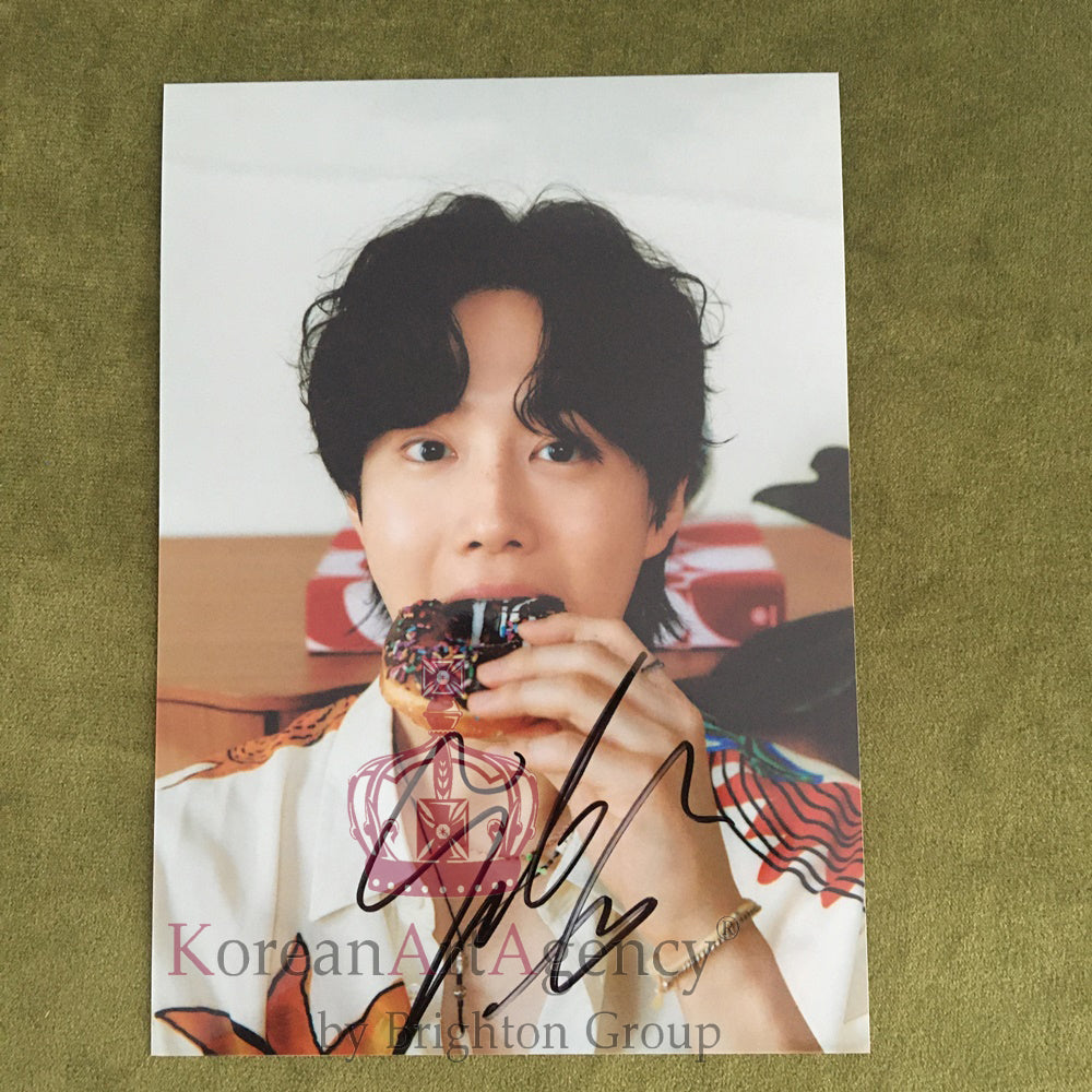 EXO Suho 7inches Autograph – Autographs