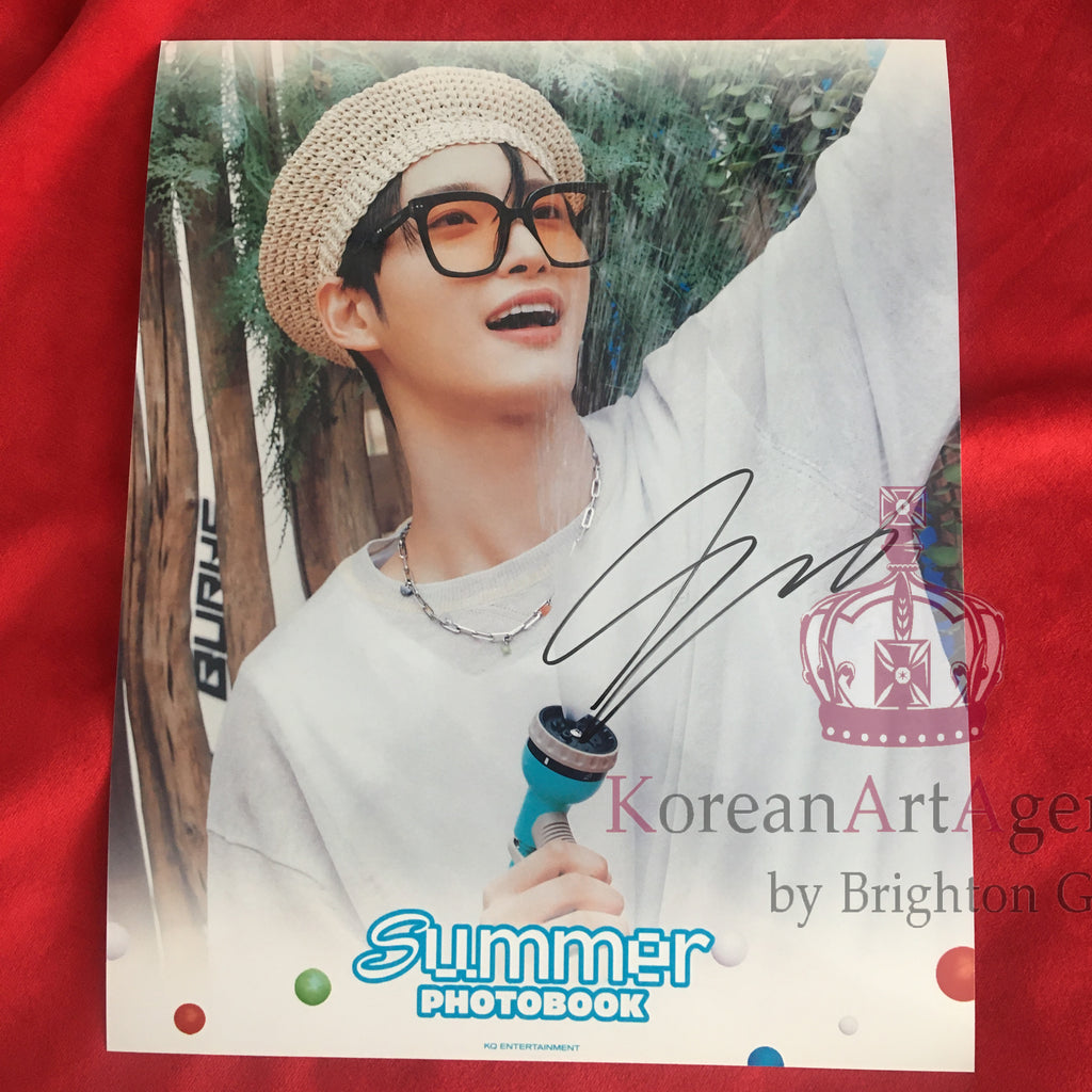 ATEEZ Seonghwa Summer 2022 Autograph – Autographs