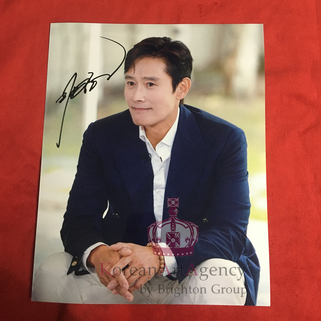 Lee Byung Hun 10inches Autograph – Autographs