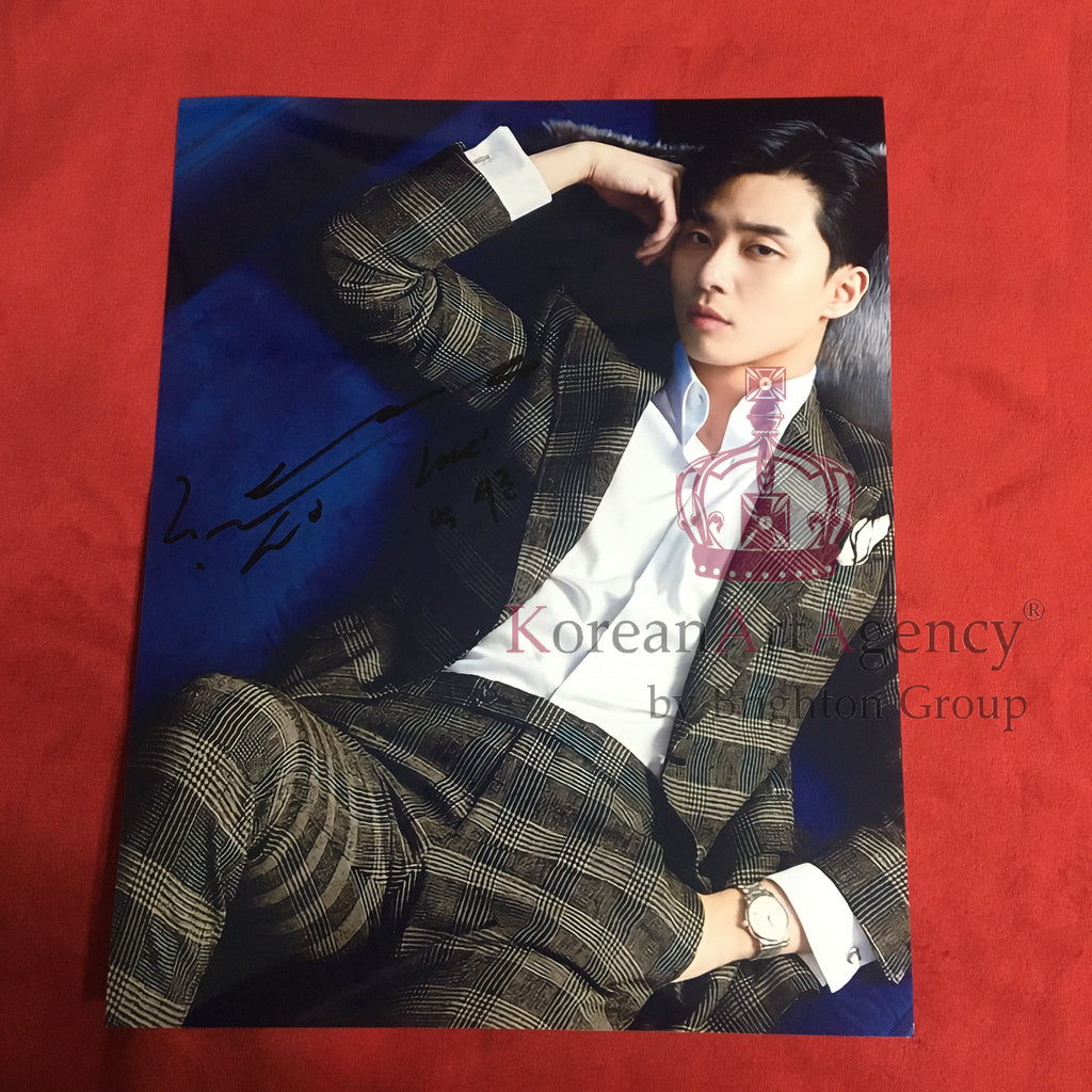Park Seo Joon What's Wrong with Secretary Kim Limited Rare 10inches Autograph – Autographs