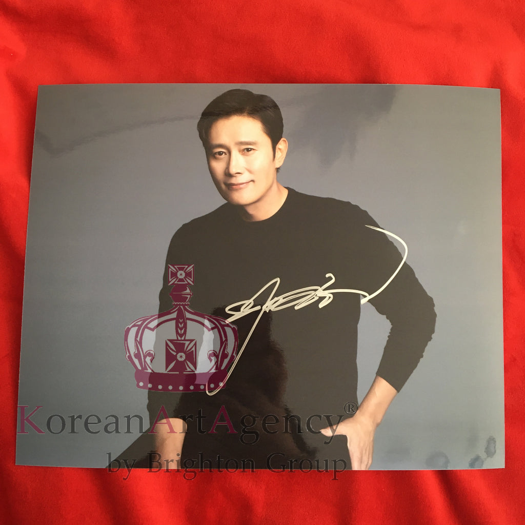 Lee Byung Hun 10inches Autograph – Autographs