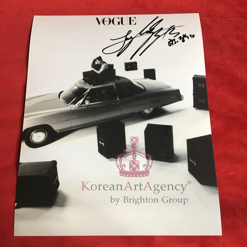 BTS Jungkook Vogue October 2023 10inches Foto Autograph – Autographs