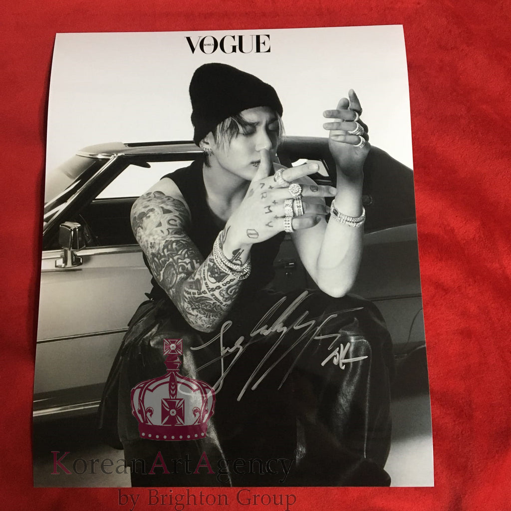 BTS Jungkook Vogue October 2023 10inches Foto Autograph – Autographs