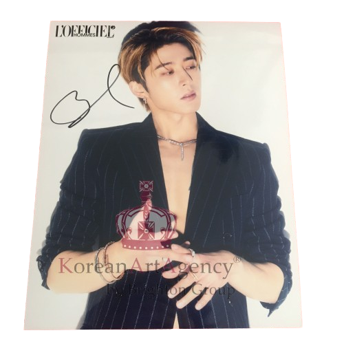 B.I Kim Han Bin 10inches Autograph – Autographs