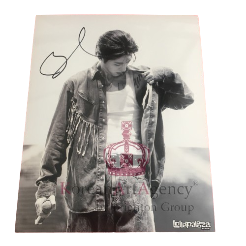 B.I Kim Han Bin 10inches Autograph – Autographs