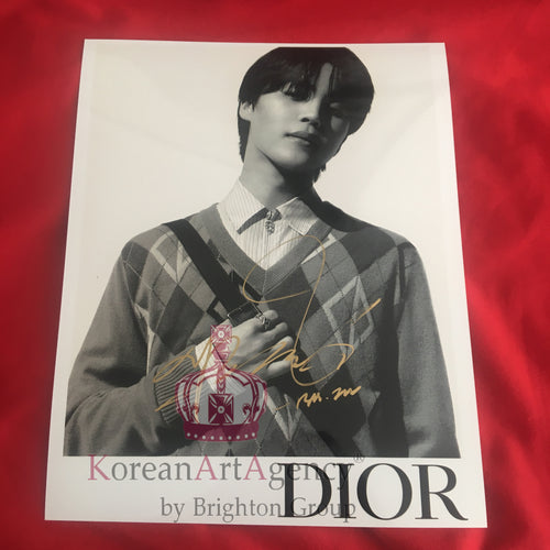 BTS Jimin DIOR 2023 10inches Autograph – Autograph