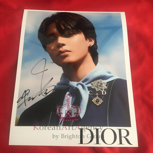 BTS Jimin DIOR 2023 10inches Autograph – Autograph