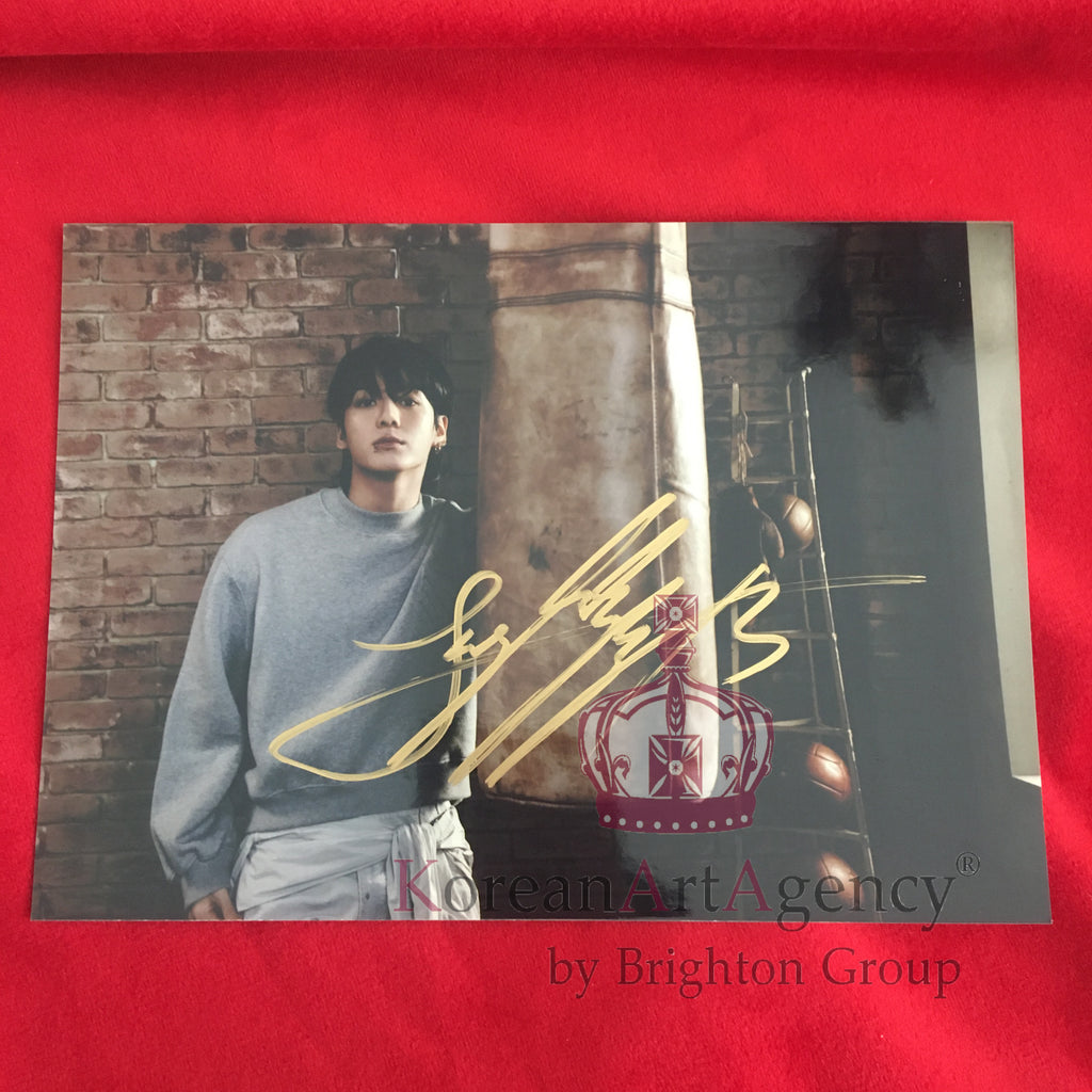 BTS Jungkook Golden 7inches Autograph – Autograph