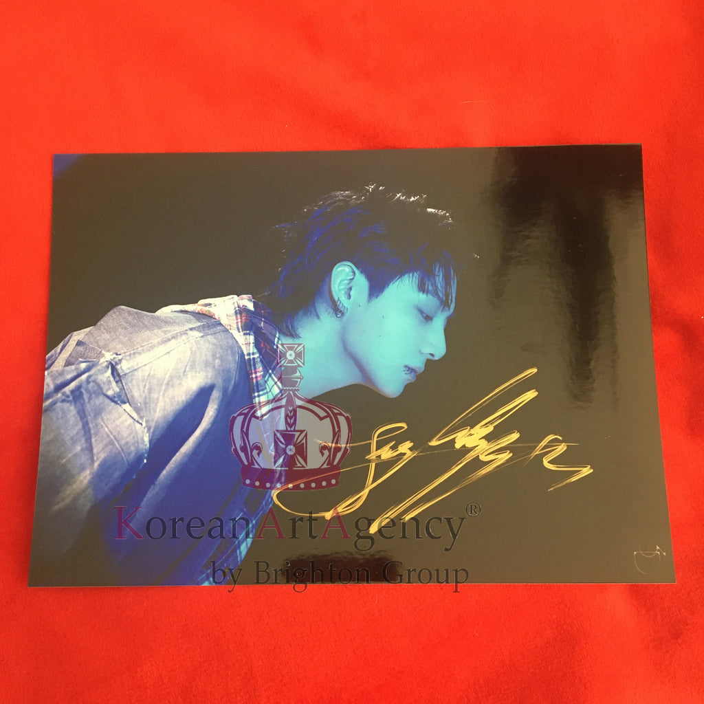 BTS Jungkook Golden 7inches Autograph – Autograph