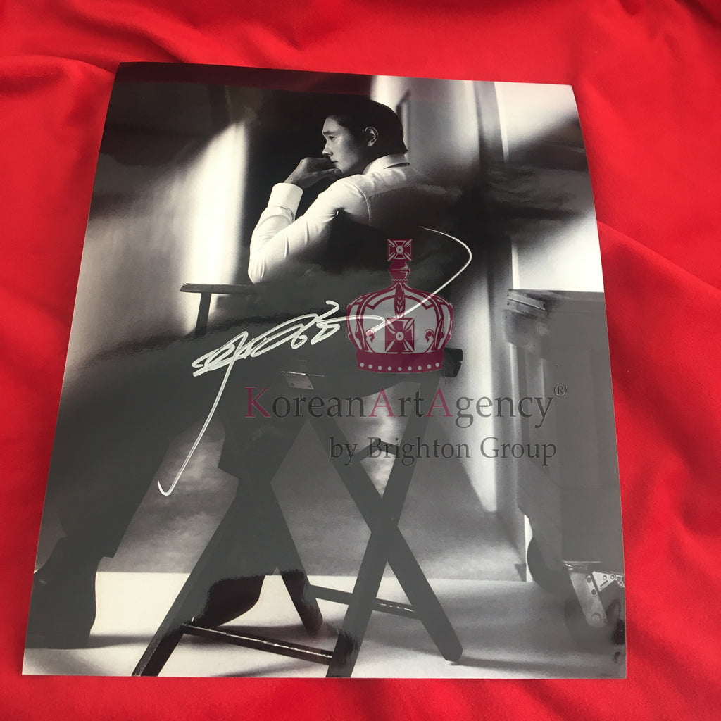 Lee Byung Hun 10inches Autograph – Autograph