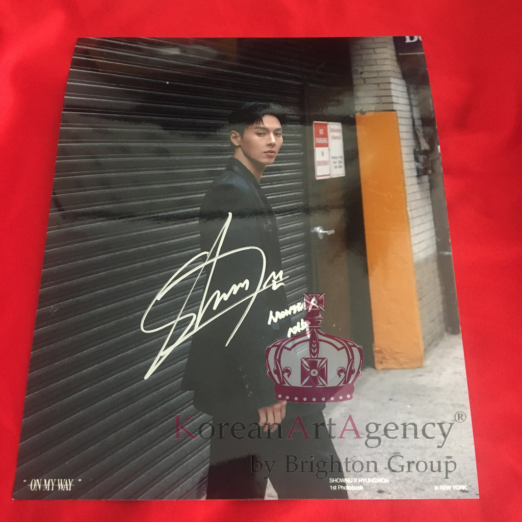 Monsta X Shownu 10inches Autograph – Autographs