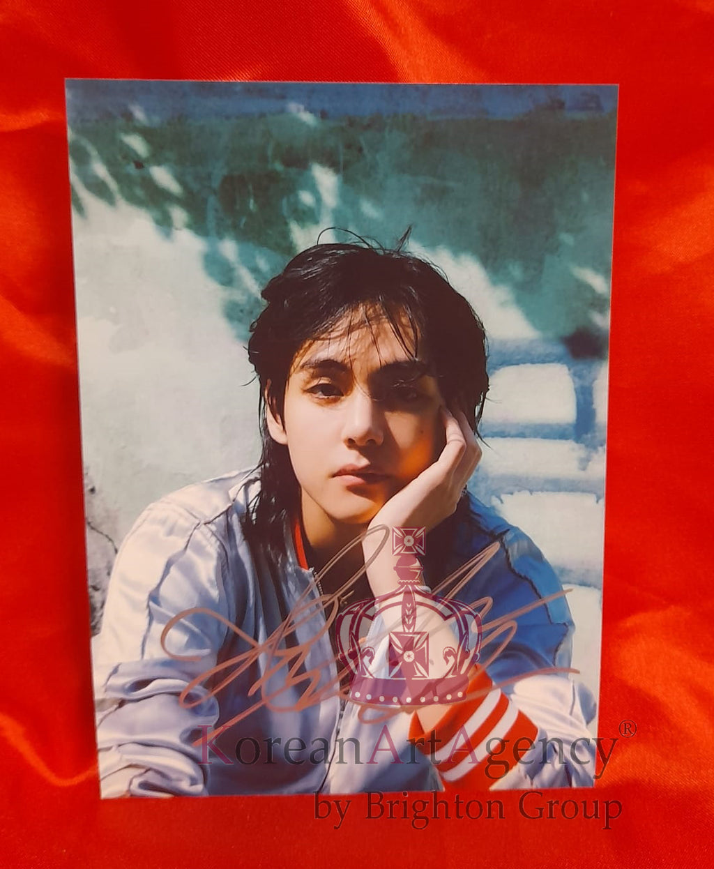 BTS V Kim Taehyung 7inches Limited Rare 2023 Autograph – Autograph
