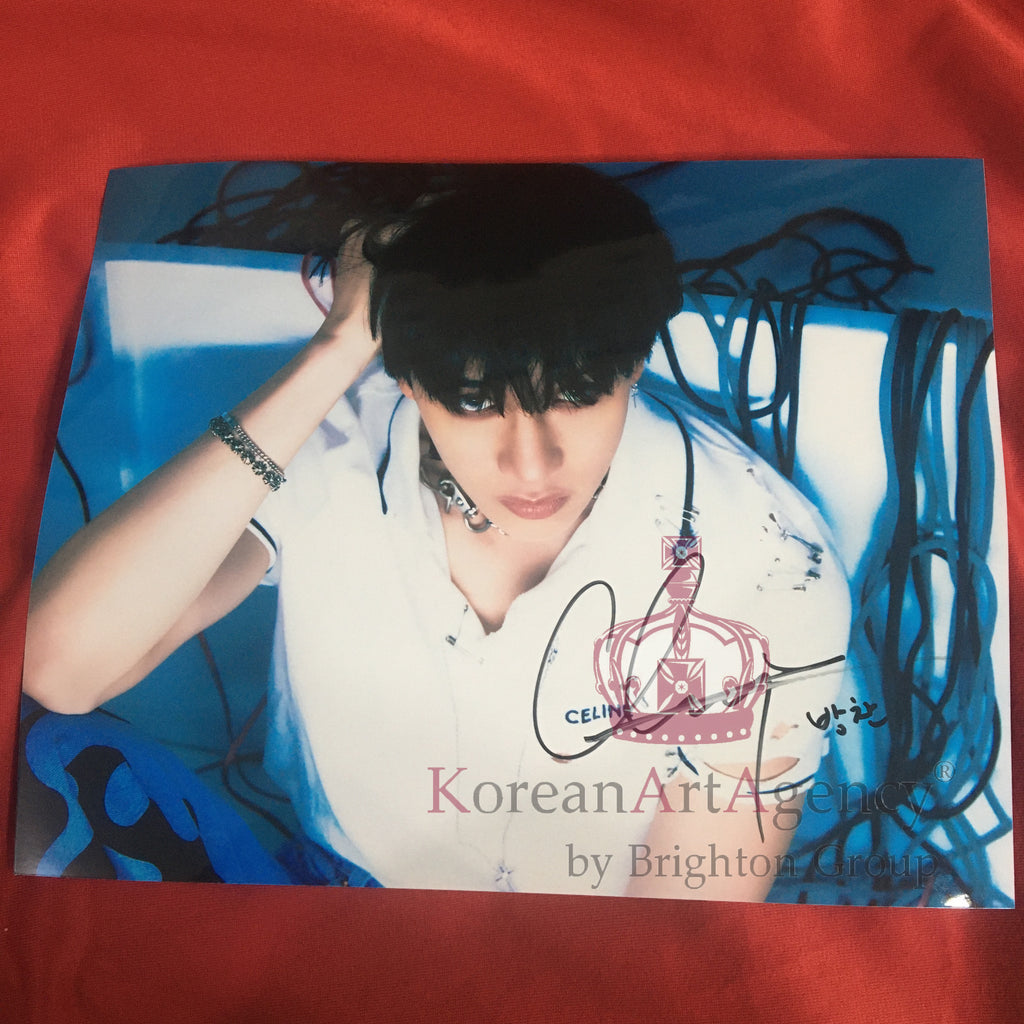 Stray Kids Bang Chan 10inches Autograph – Autograph