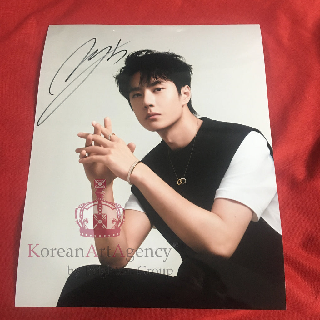 The Untamed Wang Yibo 10inches Autograph – Autograph