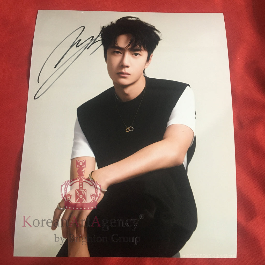 The Untamed Wang Yibo 10inches Autograph – Autograph