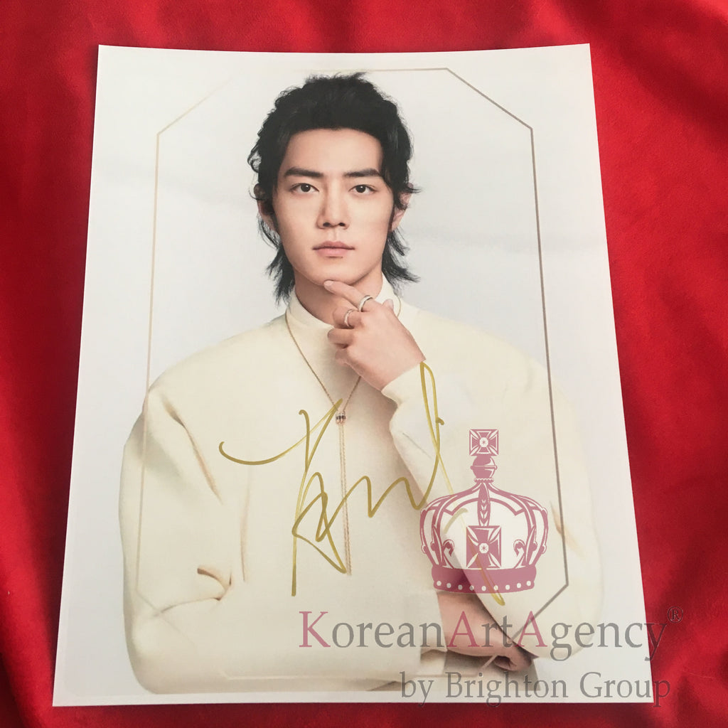 Xiao Zhan The Untamed 10inches Autograph – Autograph