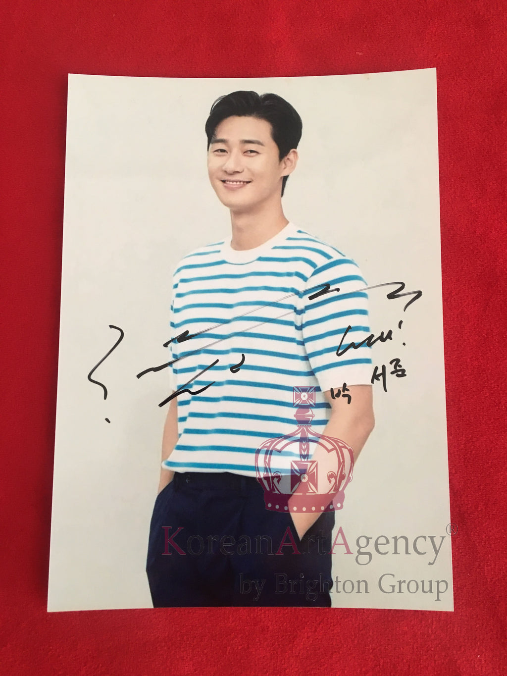 Park Seo Joon 2023 7 inches Autograph – Autograph