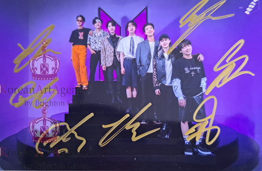 BTS Proof RM Jin Jimin V Suga Jungkook Jhope Autograph