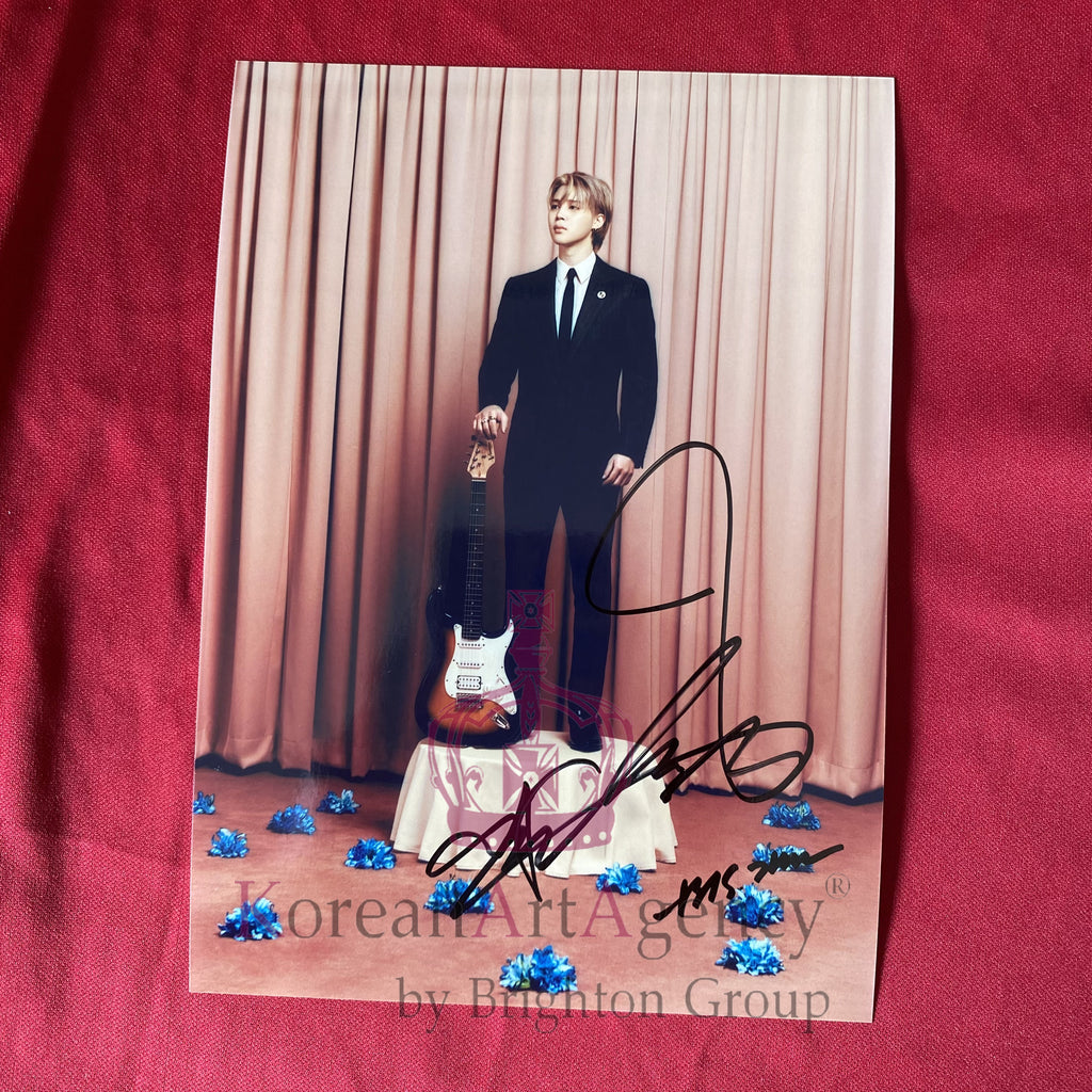 BTS Jimin 7inches Autograph