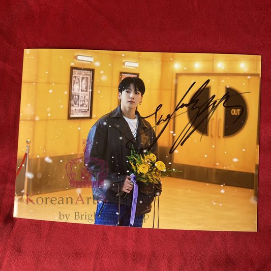 BTS Jungkook 7inches Autograph
