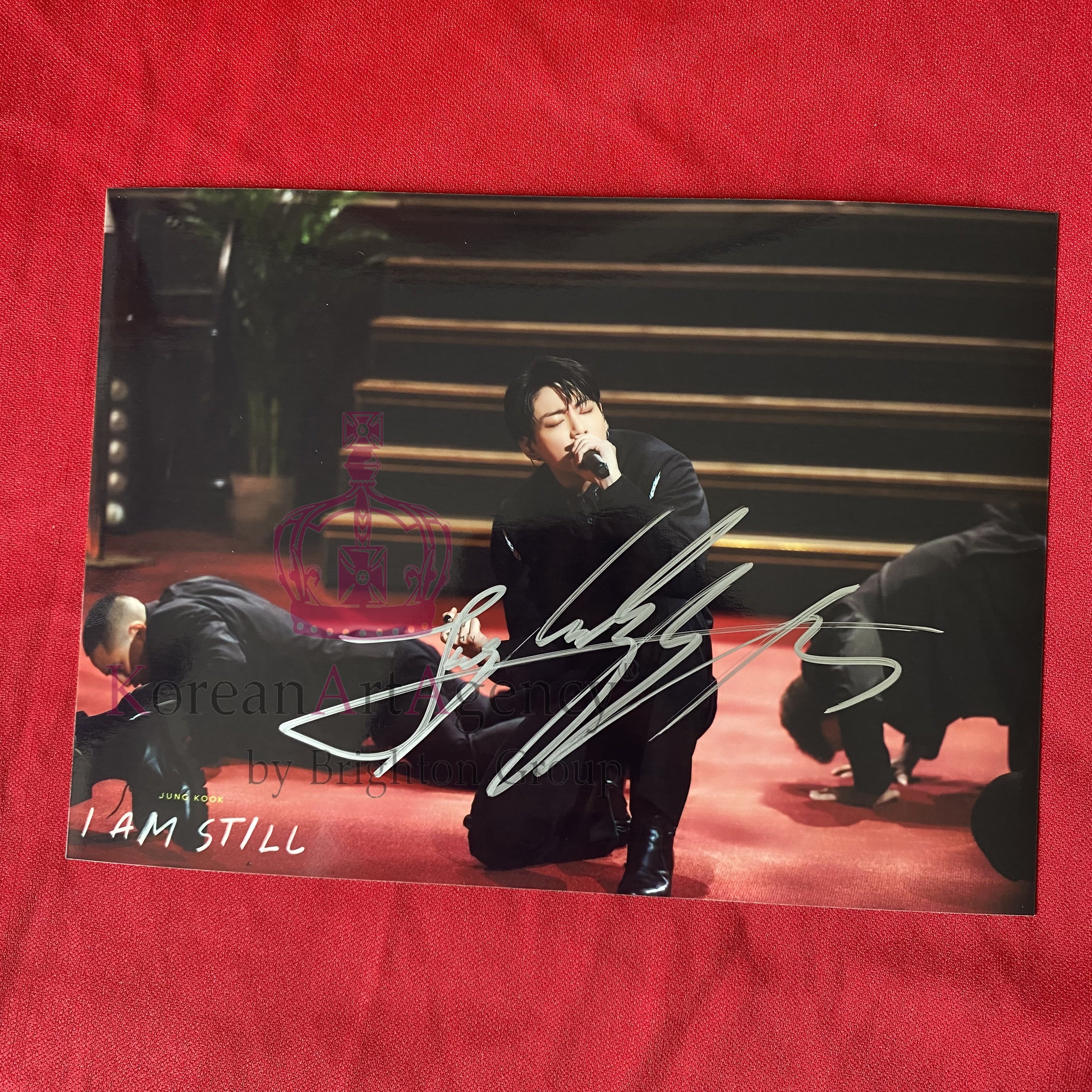 BTS Jungkook 7inches Autograph