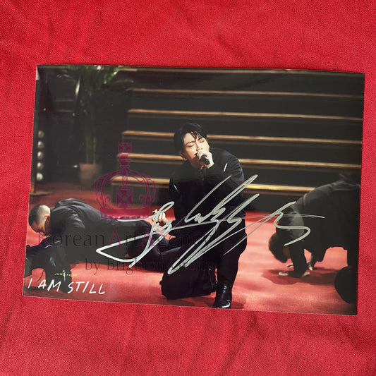 BTS Jungkook 7inches Autograph