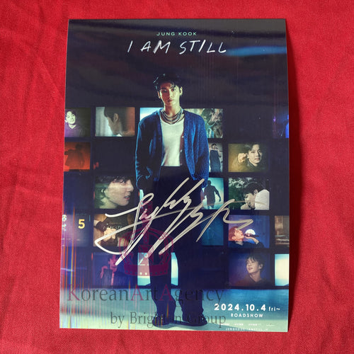 BTS Jungkook 7inches Autograph
