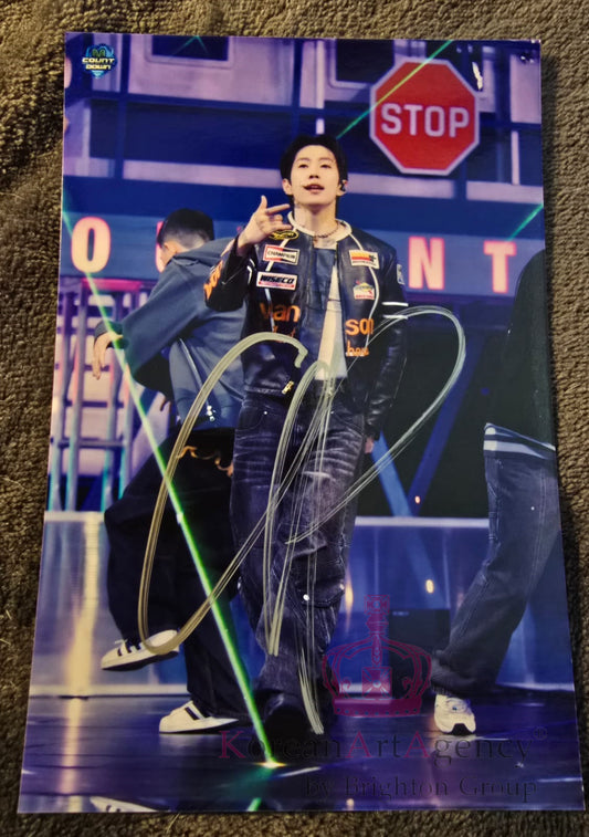 Jay Park 6 inches Autograph