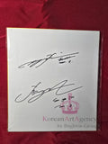 Hyun Bin & Son Ye Jin Autographed Shikishi Art Board