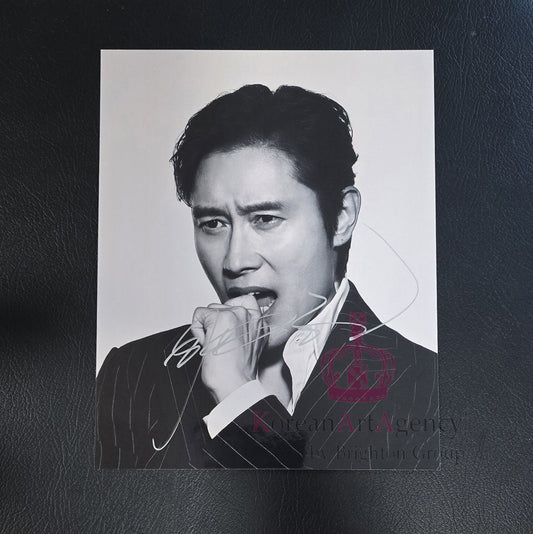 Squid Game Lee Byung Hun 10 inches Autograph