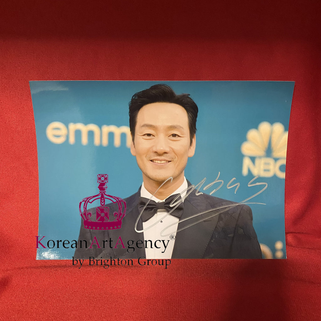 Squid Game Park Hae Soo 7-Inch Autograph